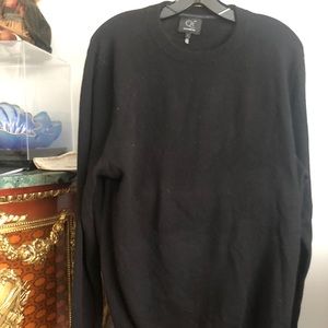 Qi Black BasicCashmereMen’s Sweatet,s.L,Excellent